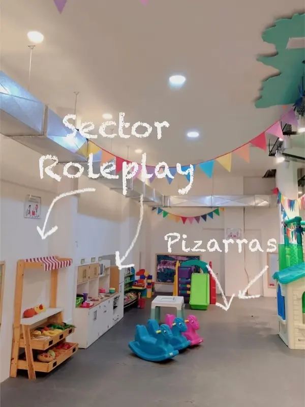 Área de juegos para festejos de cumpleaños infantiles en Once